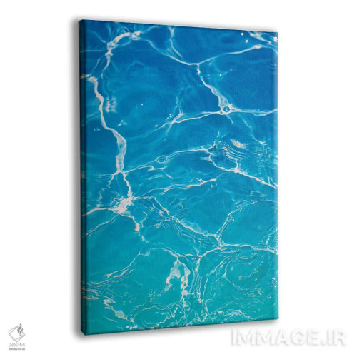 تابلو دکوراتیو رویای یاقوت کبود اثر نیتن هد - نمای پرسپکتیو محصول