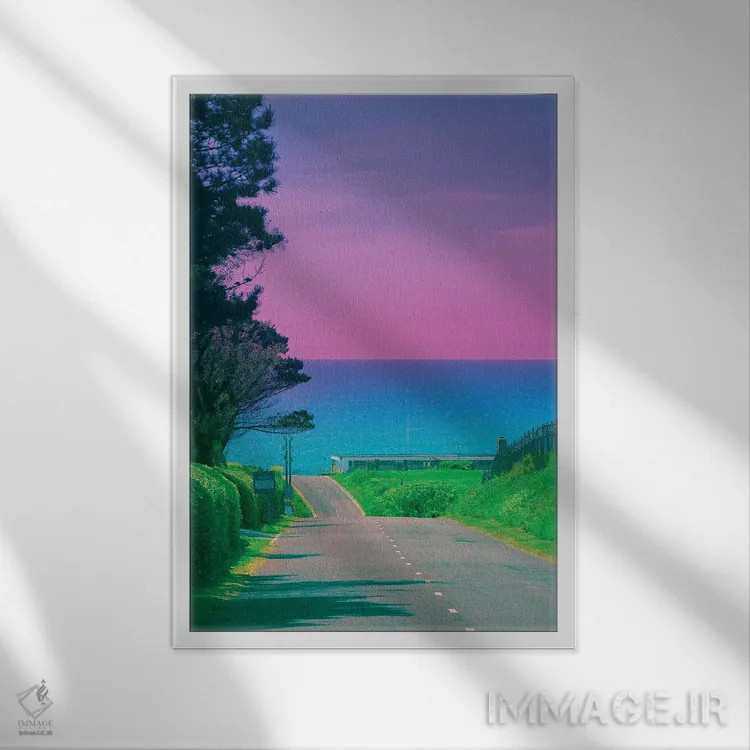 تابلو دکوراتیو خیلی رویایی است اثر نیتن هد - نمای قابدار سفید