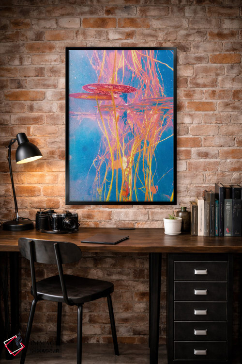 تابلو دکوراتیو اکوسیستماتیک اثر نیتن هد - D4B