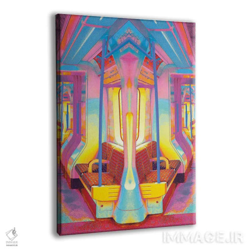 تابلو دکوراتیو مقصد مشترک اثر نیتن هد - نمای پرسپکتیو محصول