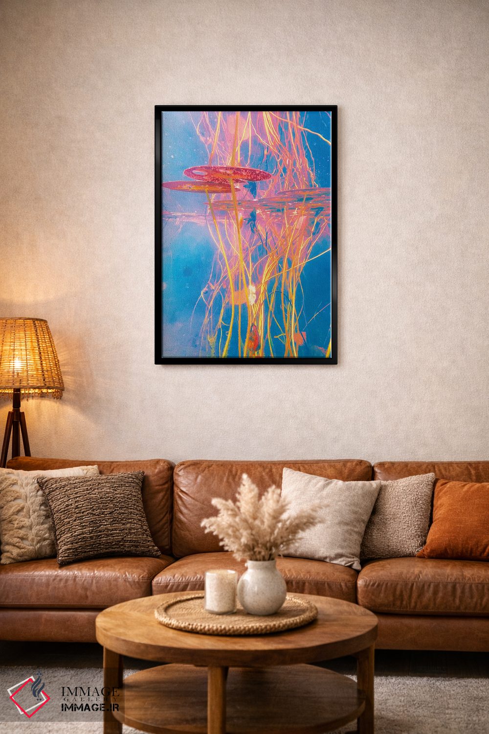 تابلو دکوراتیو اکوسیستماتیک اثر نیتن هد - D5B