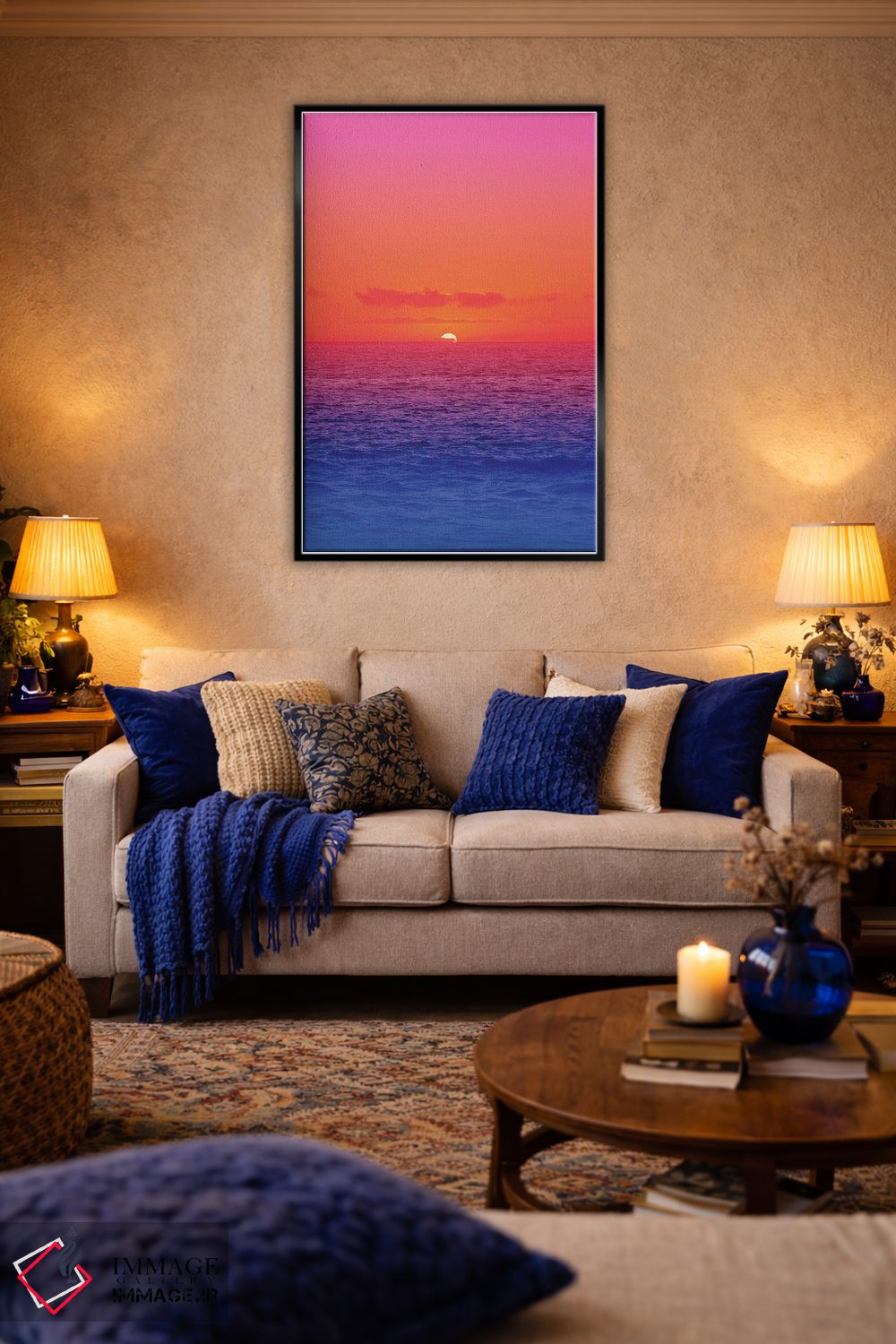 تابلو دکوراتیو پایان فصل اثر نیتن هد - D4B