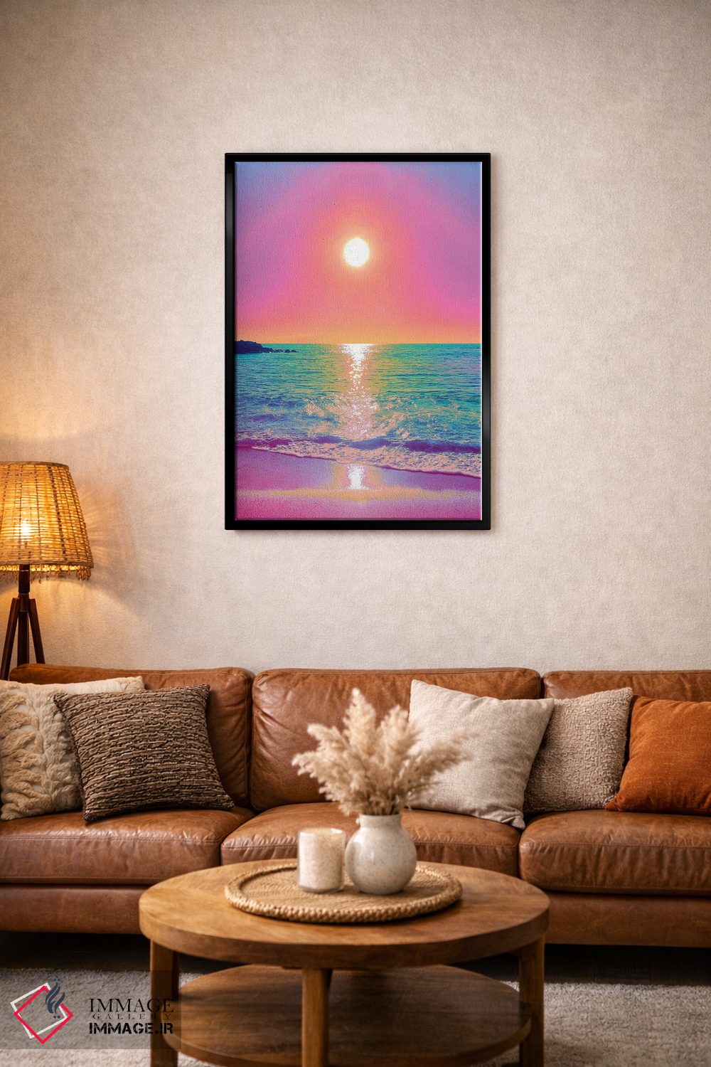 تابلو دکوراتیو درخشندگی منشوری اثر نیتن هد - D3B