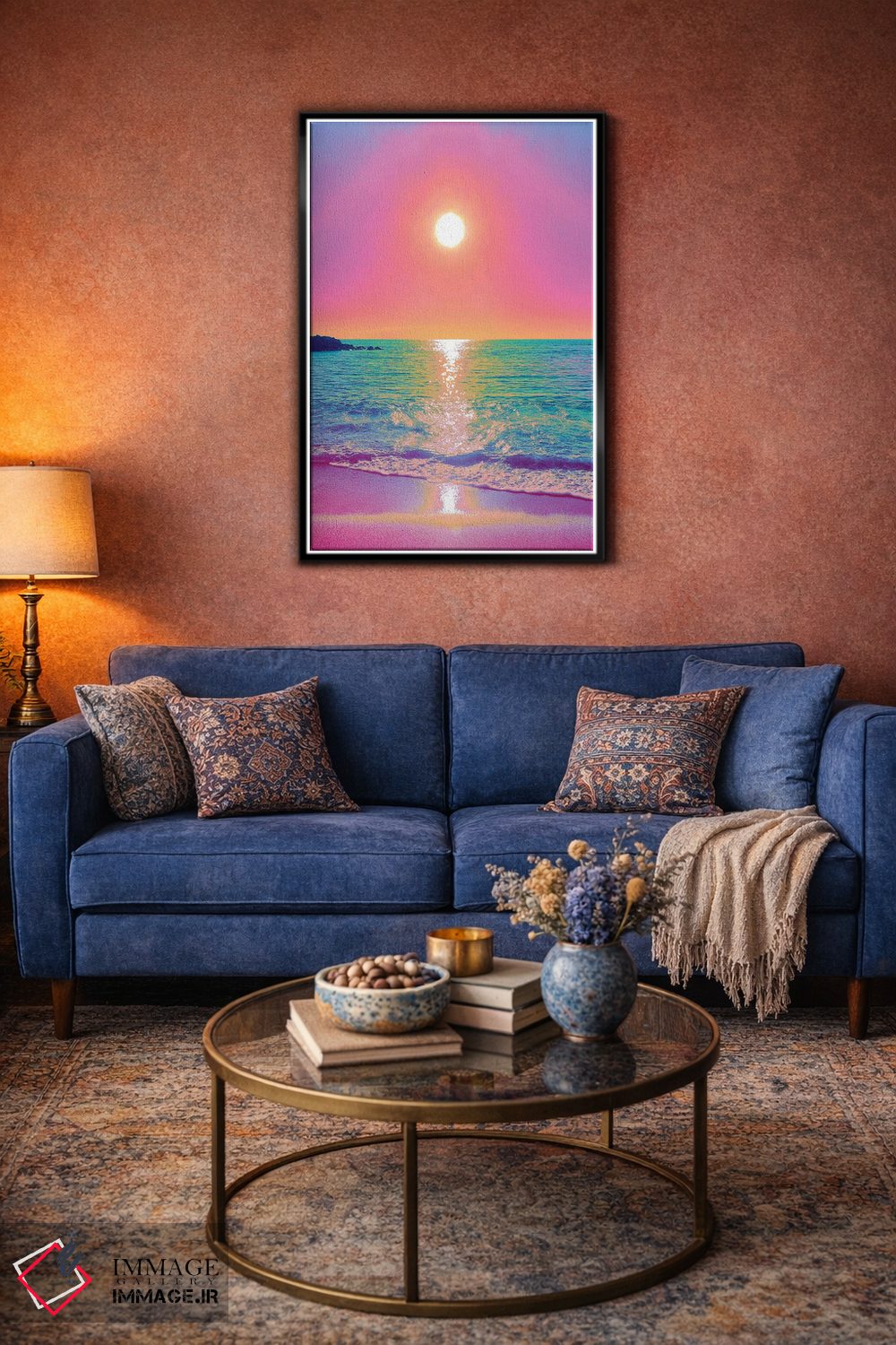 تابلو دکوراتیو درخشندگی منشوری اثر نیتن هد - D4B