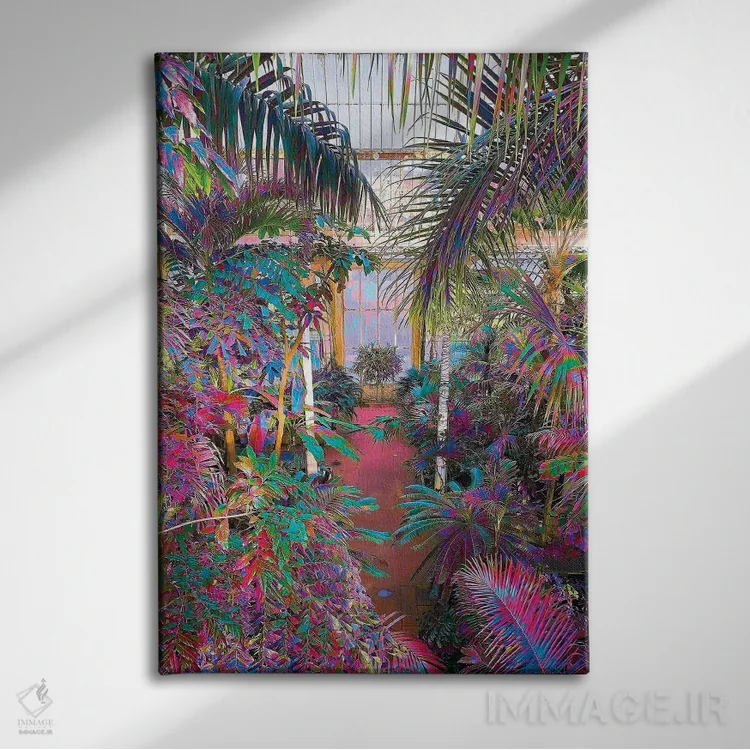 تابلو دکوراتیو جرقه تخیل اثر نیتن هد - نمای روبهرو روی دیوار