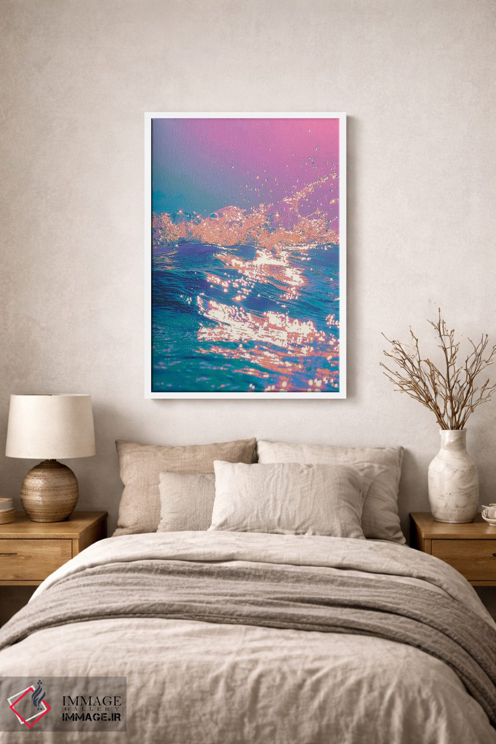 تابلو دکوراتیو درخشندگی اثر نیتن هد - D1W