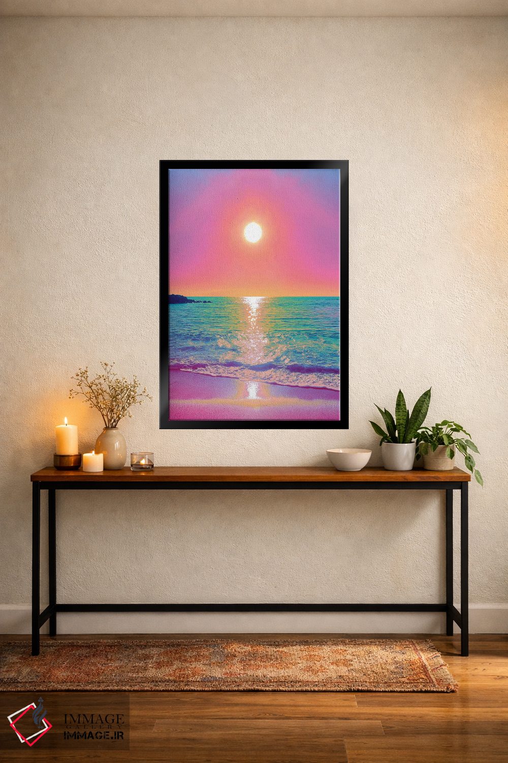 تابلو دکوراتیو درخشندگی منشوری اثر نیتن هد - D5B