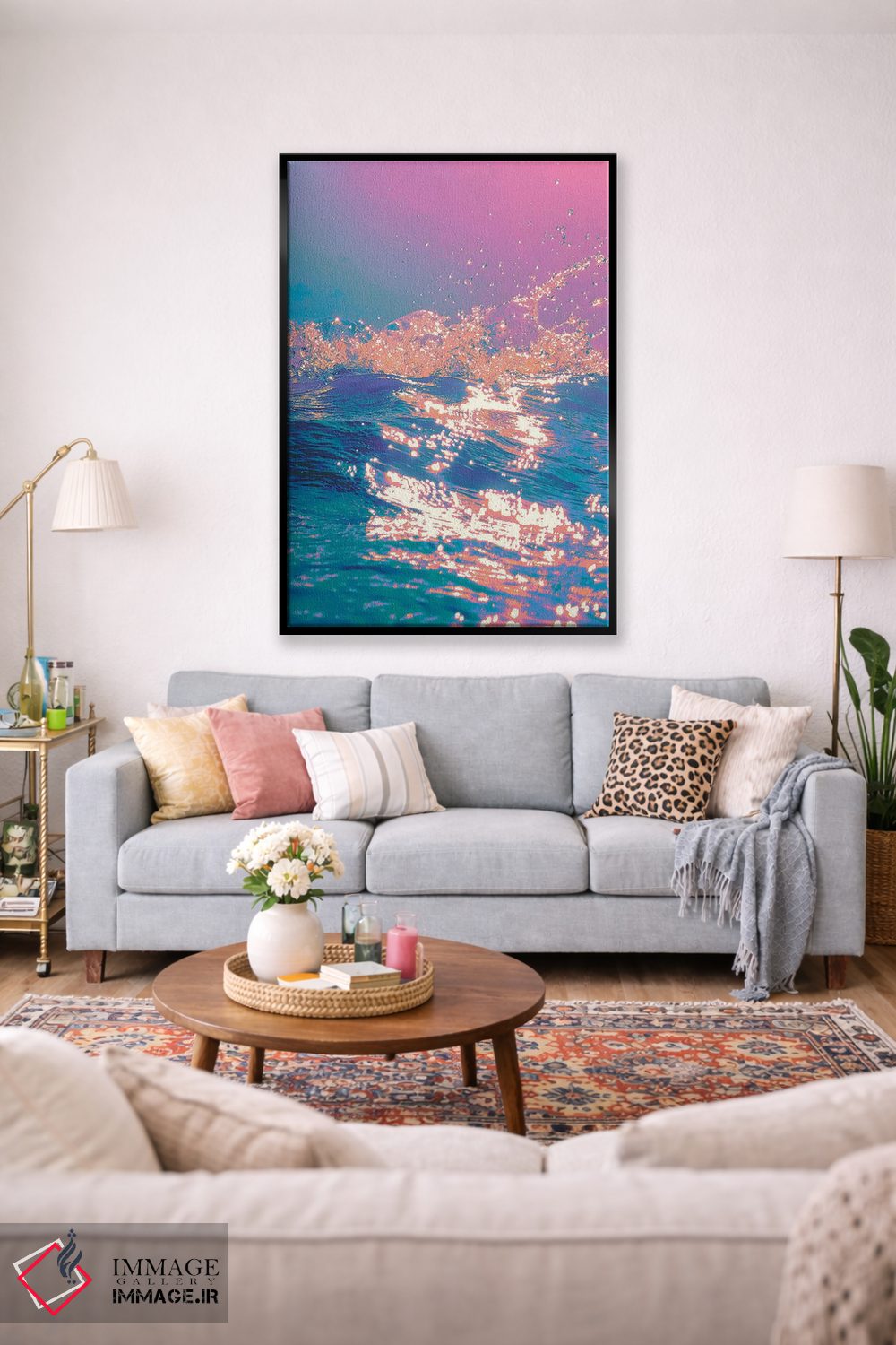 تابلو دکوراتیو درخشندگی اثر نیتن هد - D2B