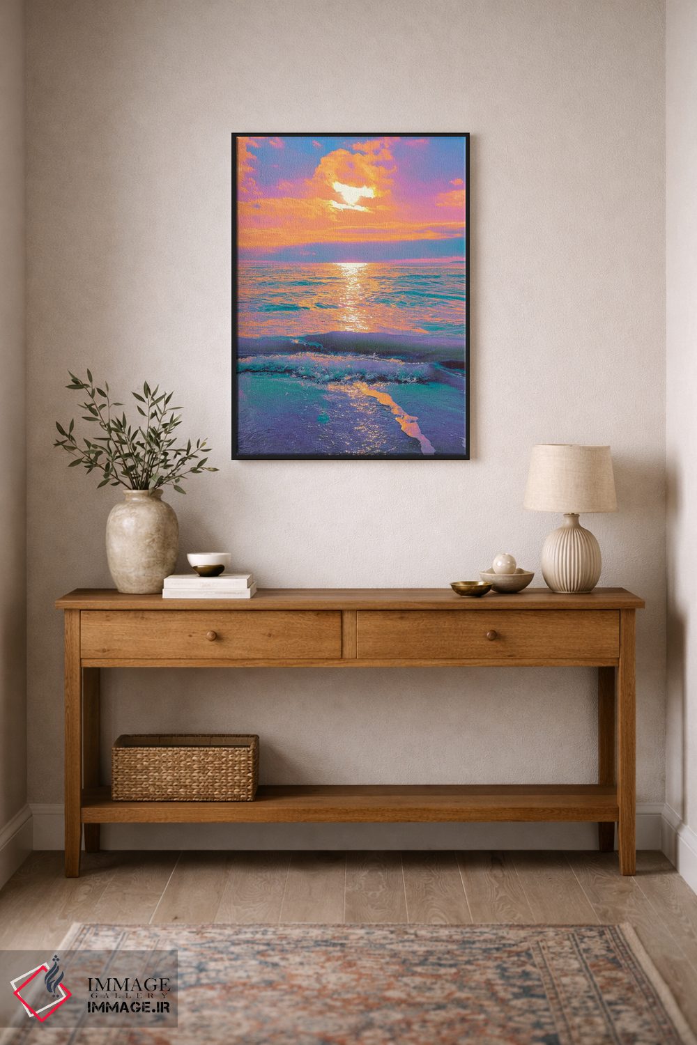 تابلو دکوراتیو تجلیل اثر نیتن هد - D2B