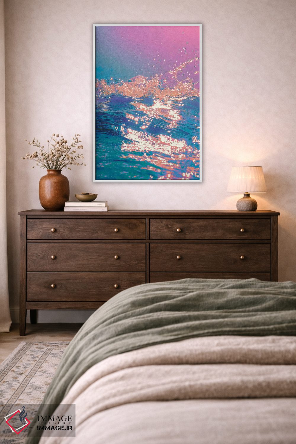 تابلو دکوراتیو درخشندگی اثر نیتن هد - D4W