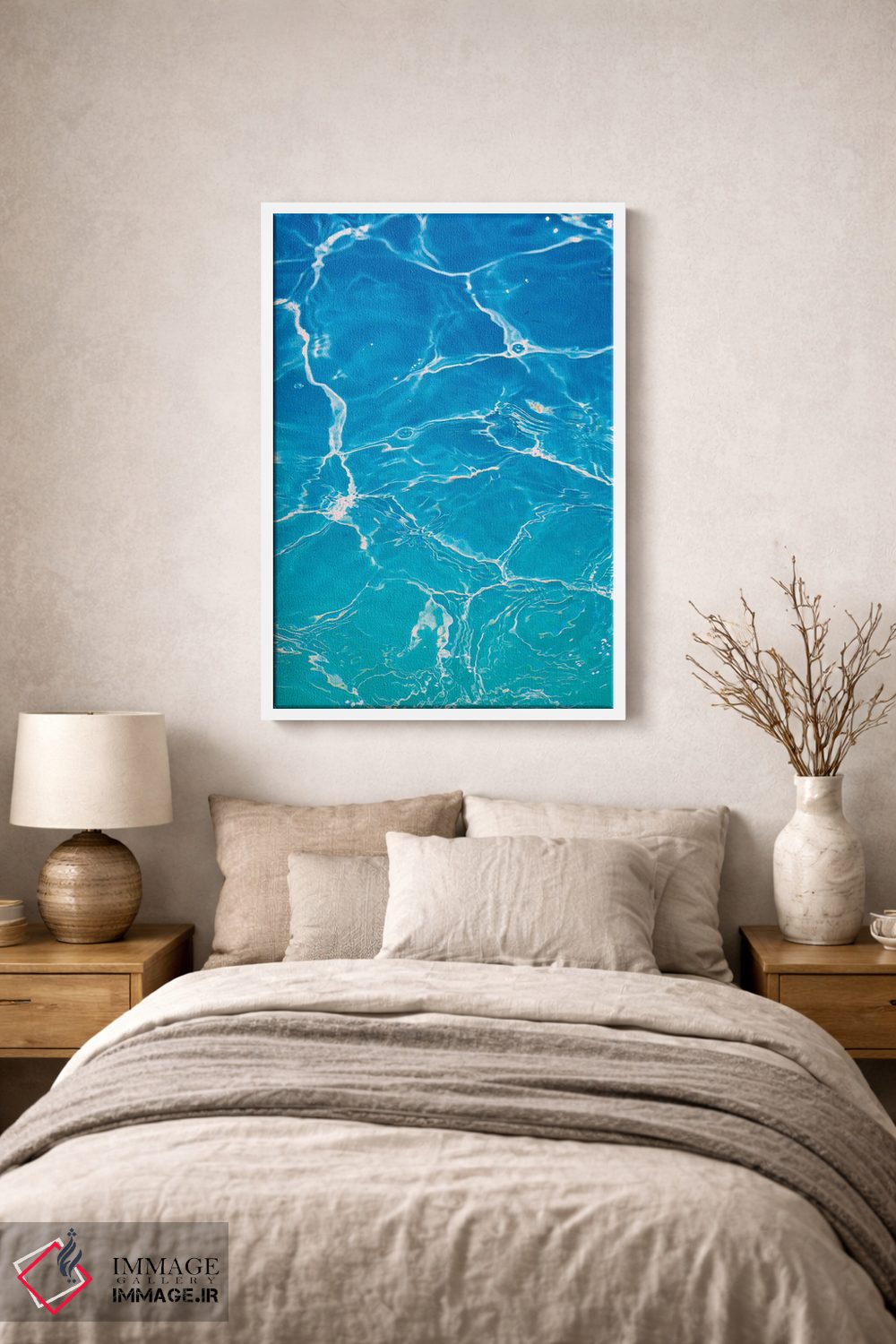 تابلو دکوراتیو رویای یاقوت کبود اثر نیتن هد - D1W