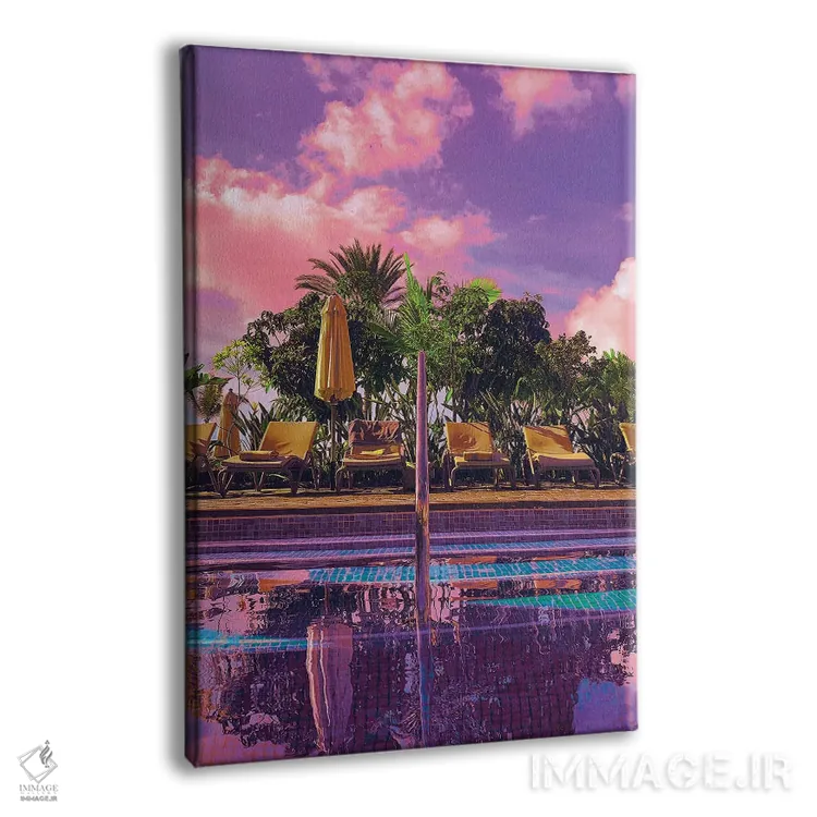 تابلو دکوراتیو زمان تامل اثر نیتن هد - نمای پرسپکتیو محصول