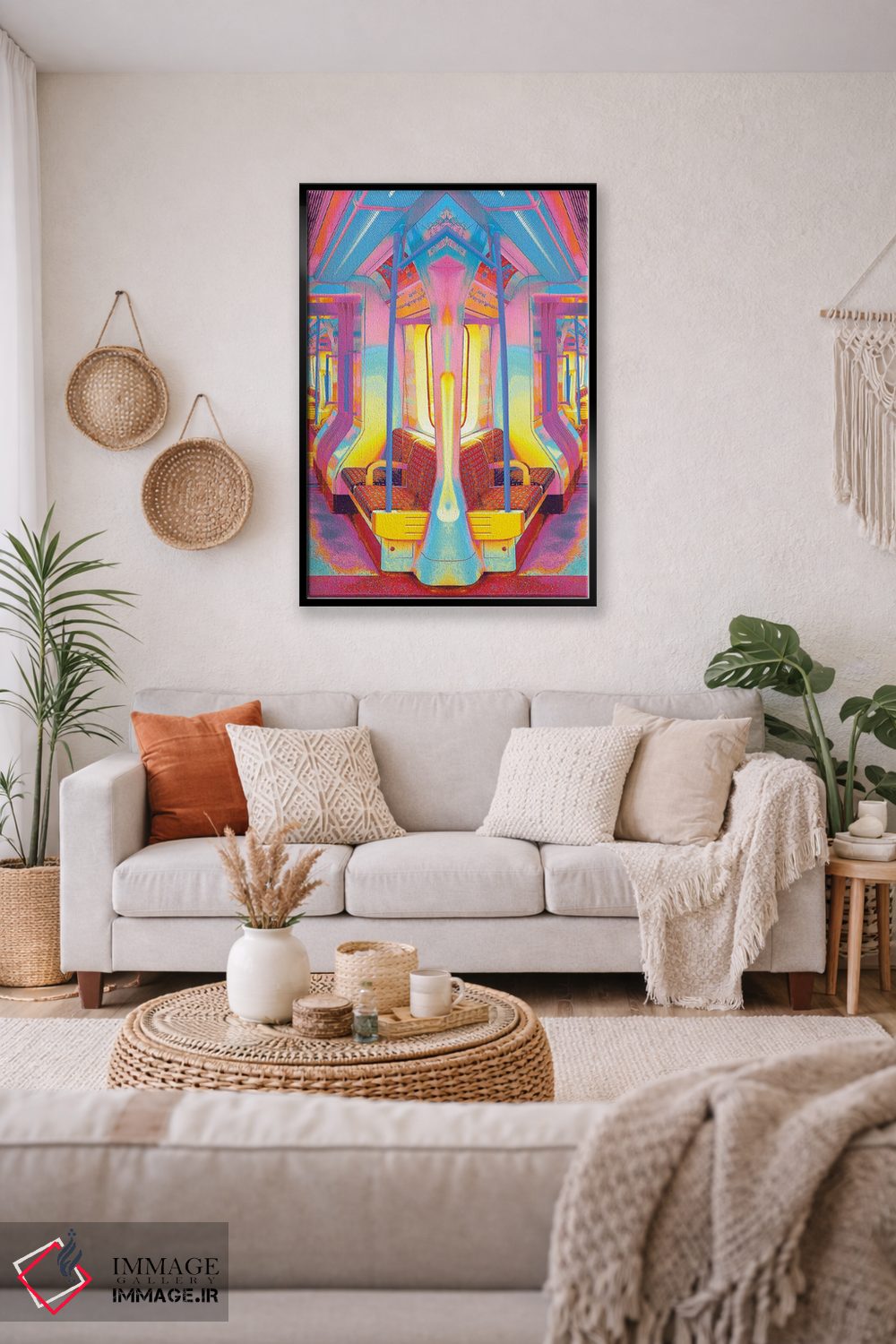 تابلو دکوراتیو مقصد مشترک اثر نیتن هد - D2B