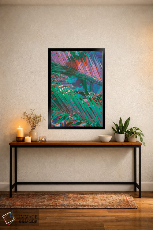 تابلو دکوراتیو نخل های بهشت اثر نیتن هد - D4B
