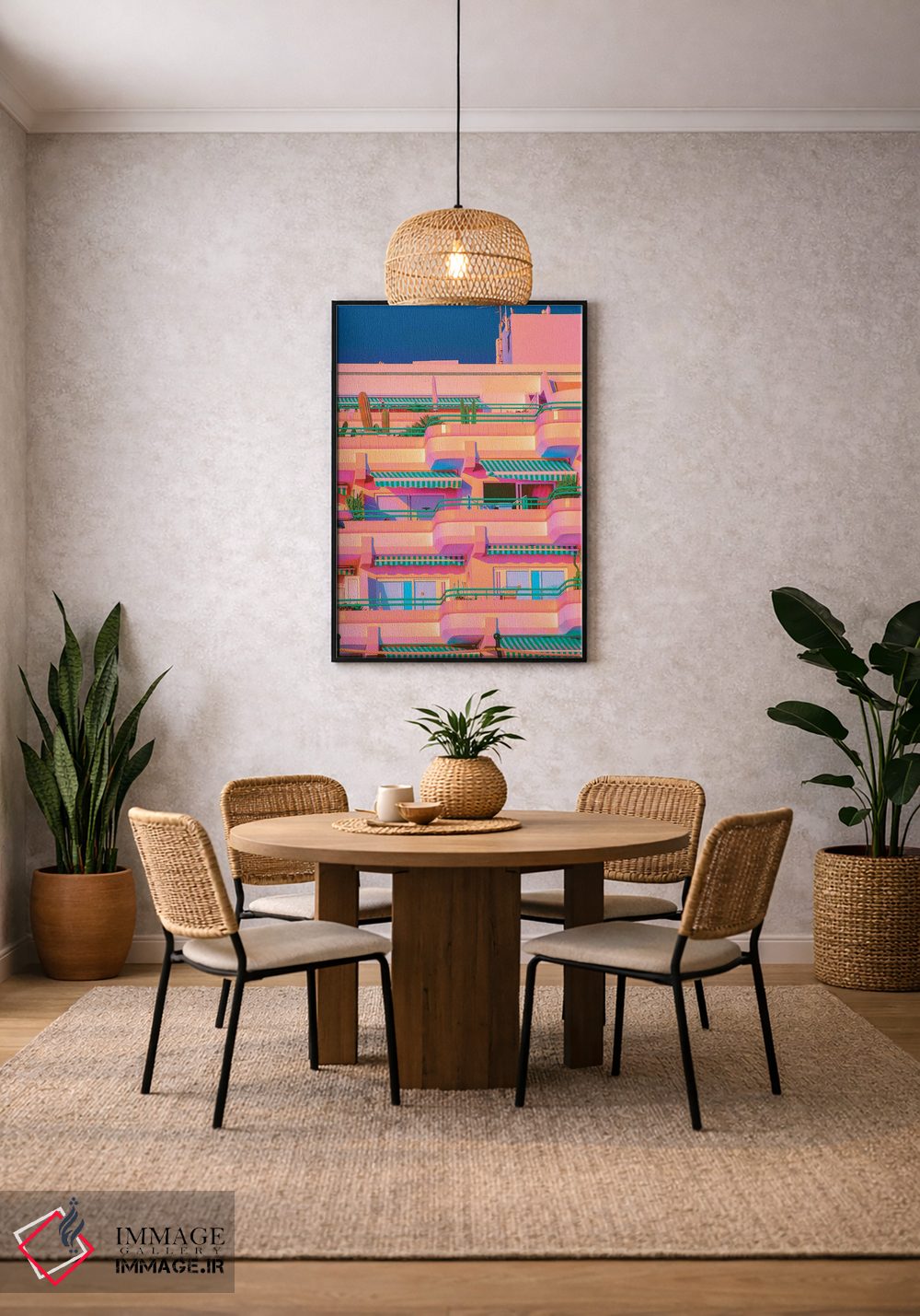 تابلو دکوراتیو قصر هلو اثر نیتن هد - D4B