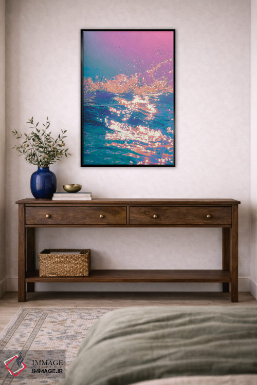 تابلو دکوراتیو درخشندگی اثر نیتن هد - D6B