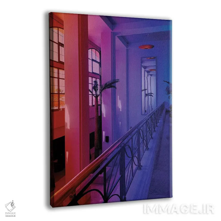 تابلو دکوراتیو ساعات غروب اثر نیتن هد - نمای پرسپکتیو محصول