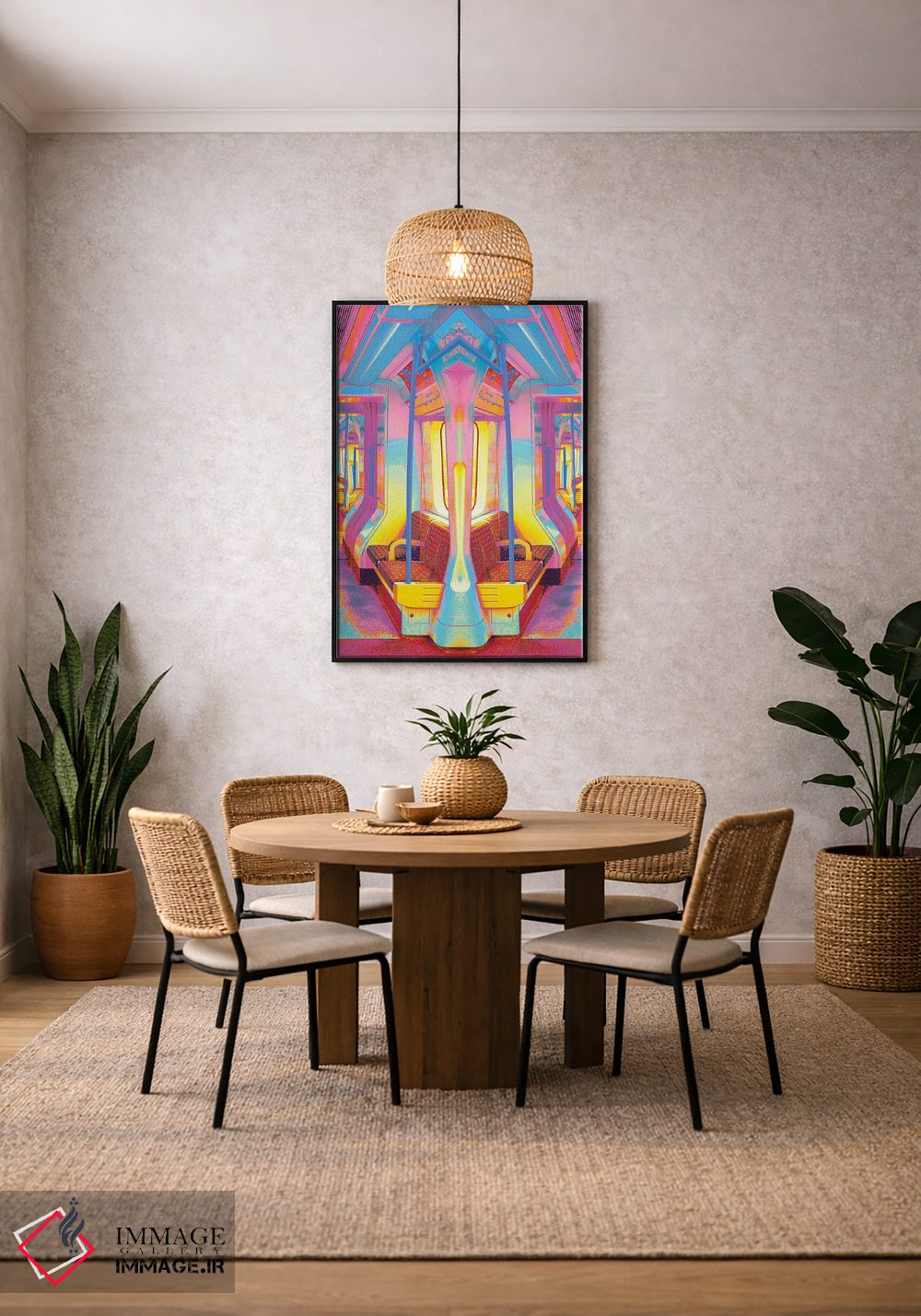 تابلو دکوراتیو مقصد مشترک اثر نیتن هد - D3B