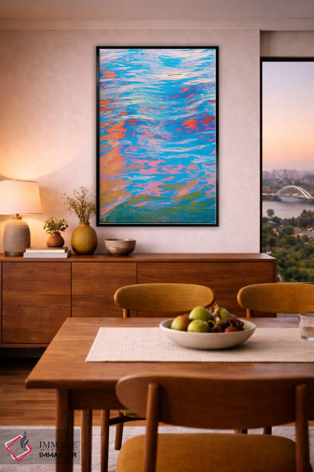 تابلو دکوراتیو حرکات جوهر اثر نیتن هد - D6B