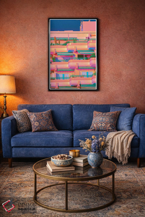 تابلو دکوراتیو قصر هلو اثر نیتن هد - D5B