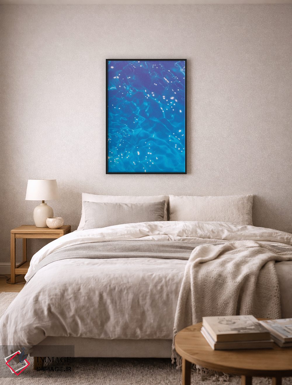 تابلو دکوراتیو کنار استخر اثر نیتن هد - D6B