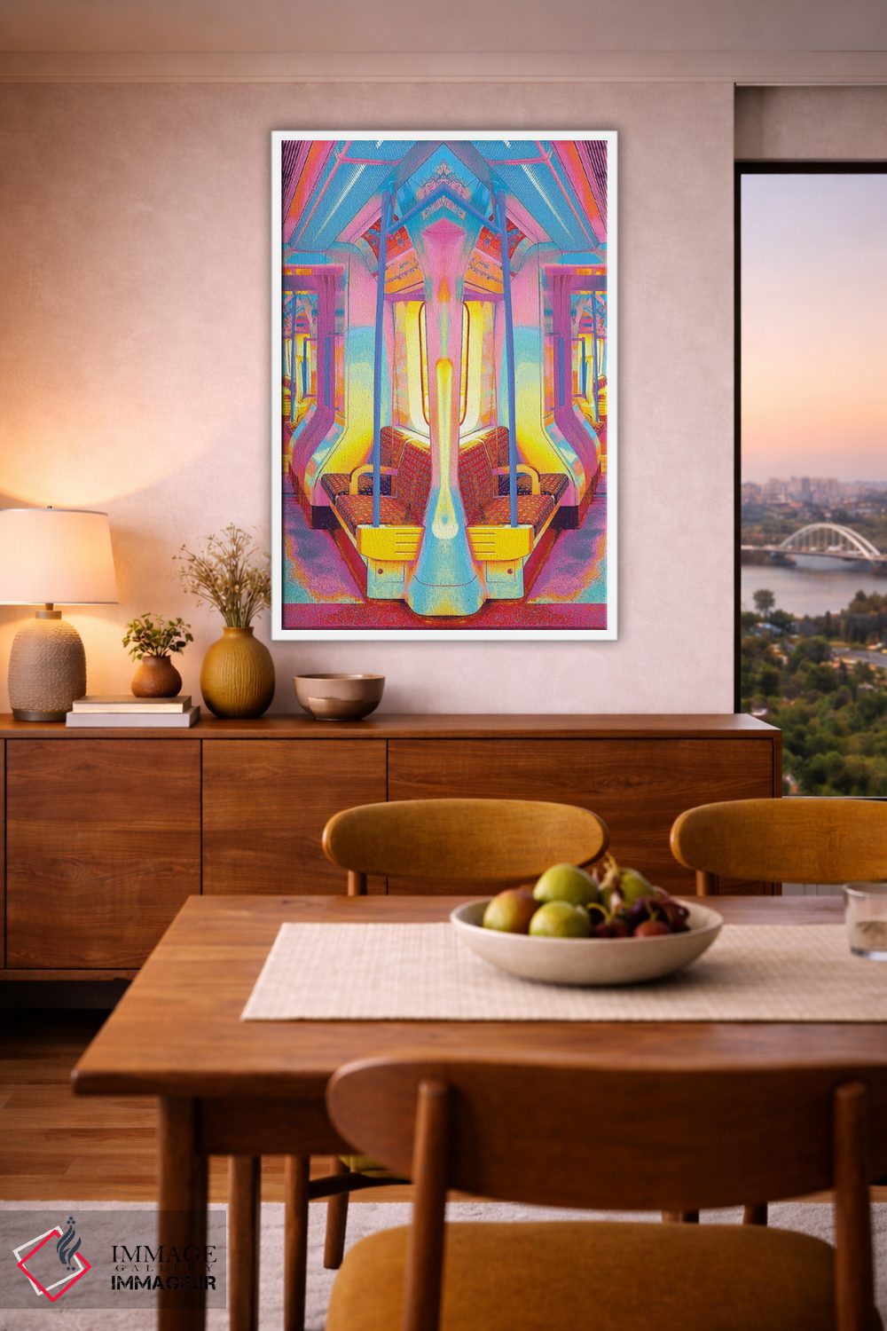 تابلو دکوراتیو مقصد مشترک اثر نیتن هد - D5W