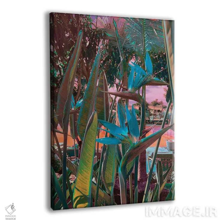 تابلو دکوراتیو فوق العاده گرمسیری اثر نیتن هد - نمای پرسپکتیو محصول