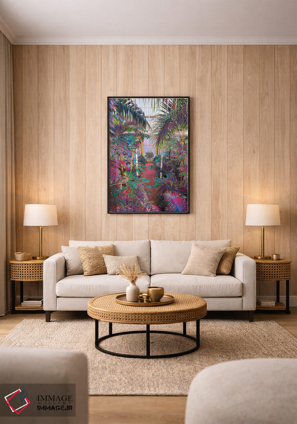 تابلو دکوراتیو جرقه تخیل اثر نیتن هد - D1B