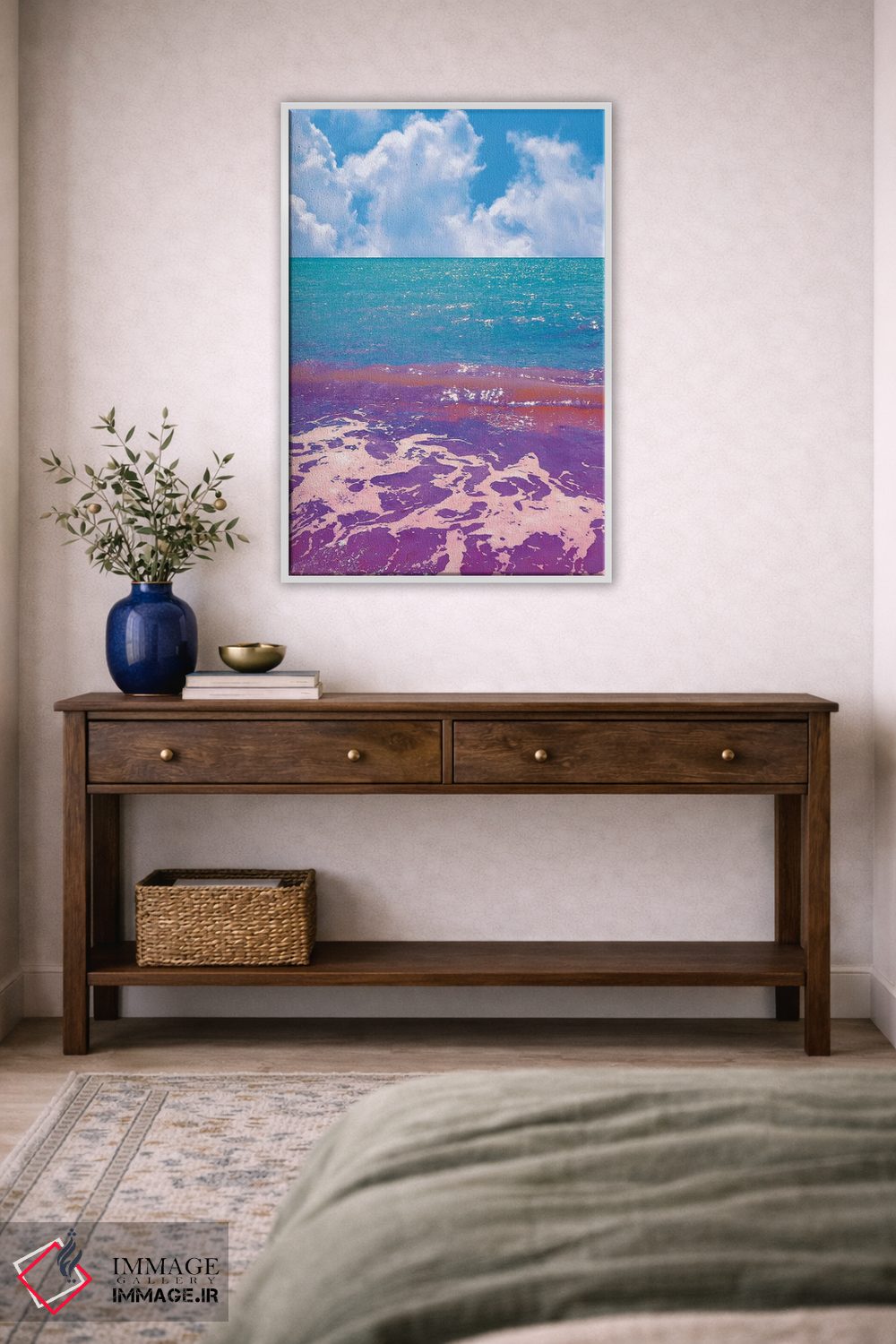 تابلو دکوراتیو سگ زوزه کش اثر نیتن هد - D3W