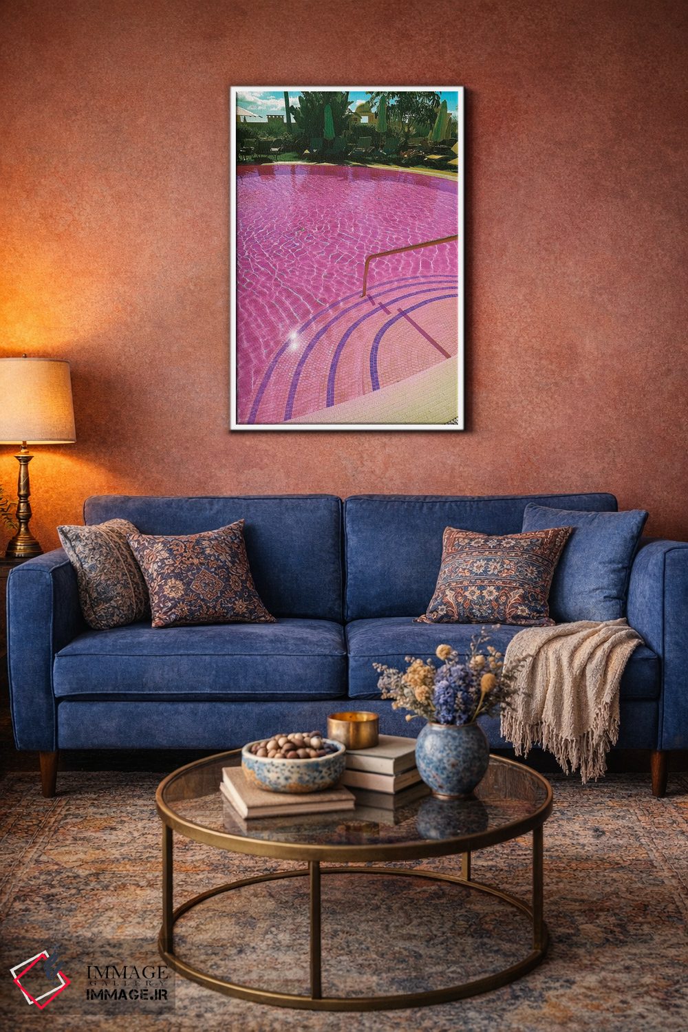 تابلو دکوراتیو نوستالژی تابستان اثر نیتن هد - D3W