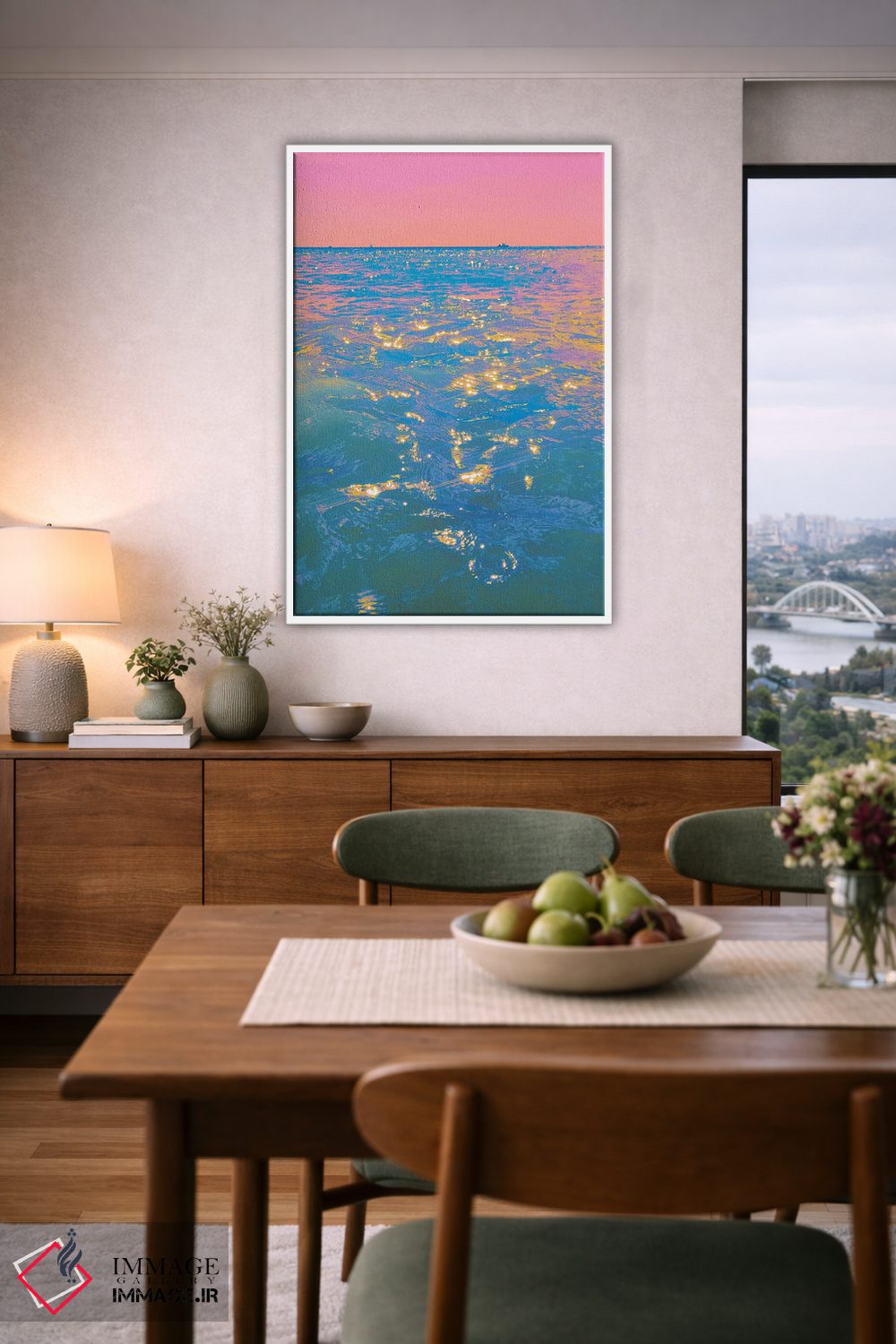 تابلو دکوراتیو صحنه آماده است اثر نیتن هد - D6W