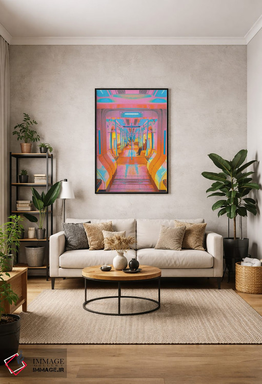 تابلو دکوراتیو به سوی آینده اثر نیتن هد - D2B