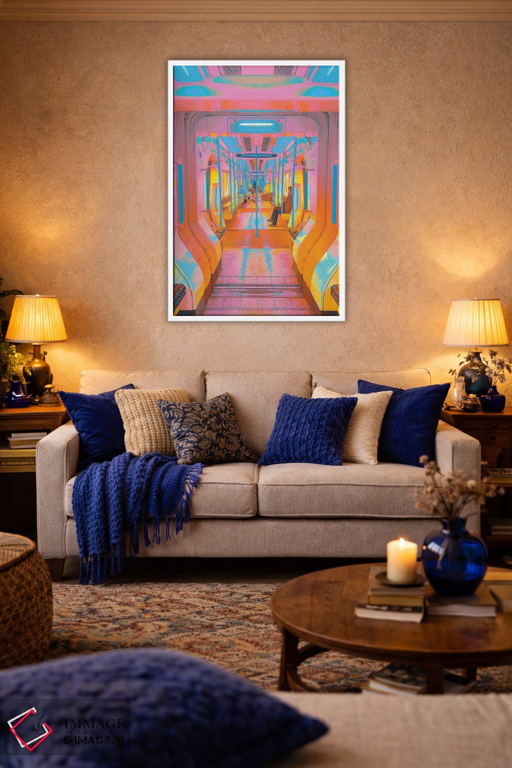 تابلو دکوراتیو به سوی آینده اثر نیتن هد - D3W