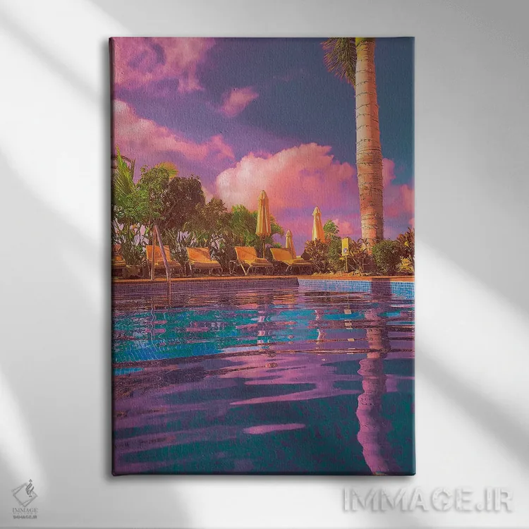 تابلو دکوراتیو آرام گرفتن اثر نیتن هد - نمای روبهرو روی دیوار