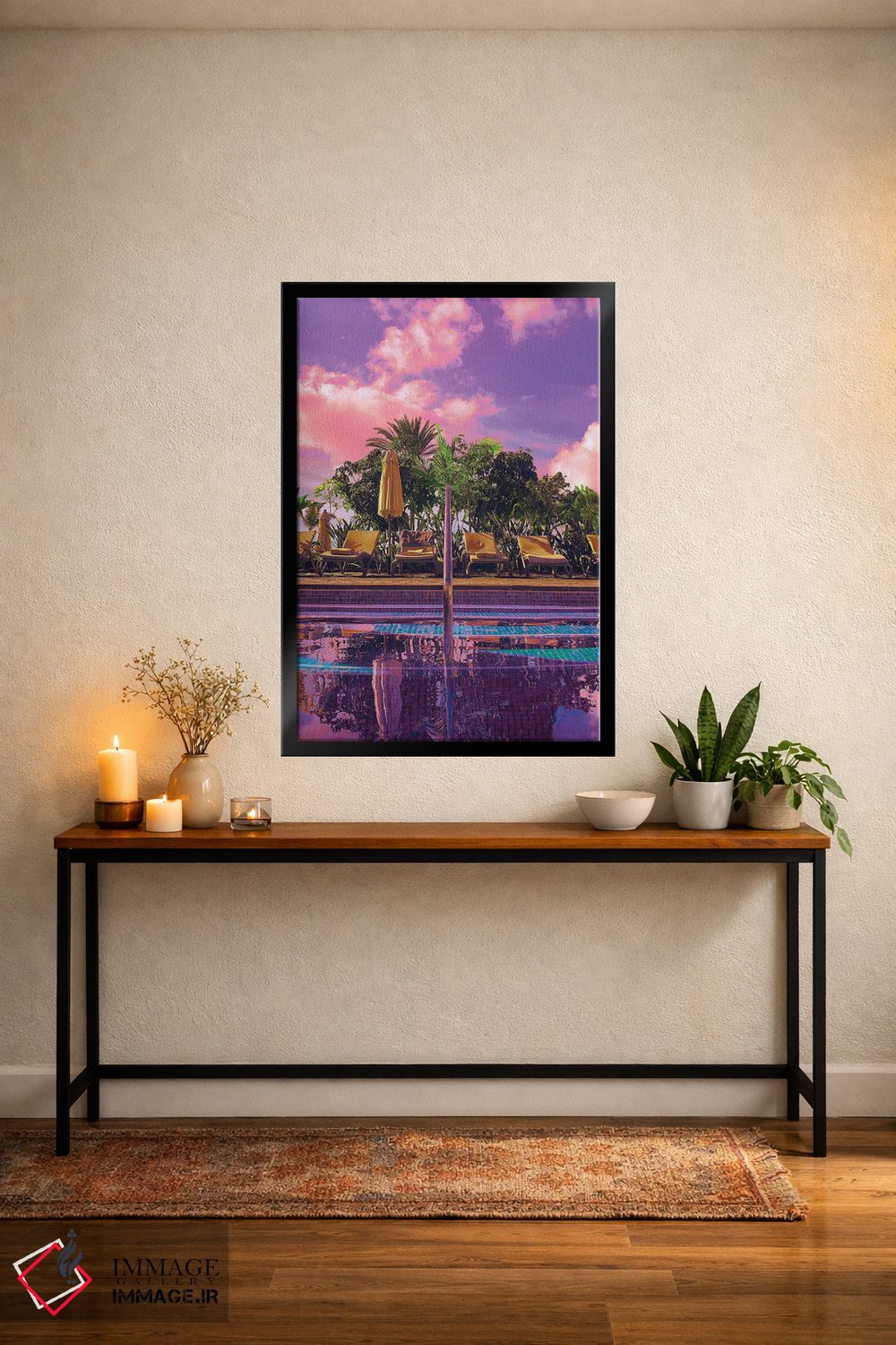 تابلو دکوراتیو زمان تامل اثر نیتن هد - D5B