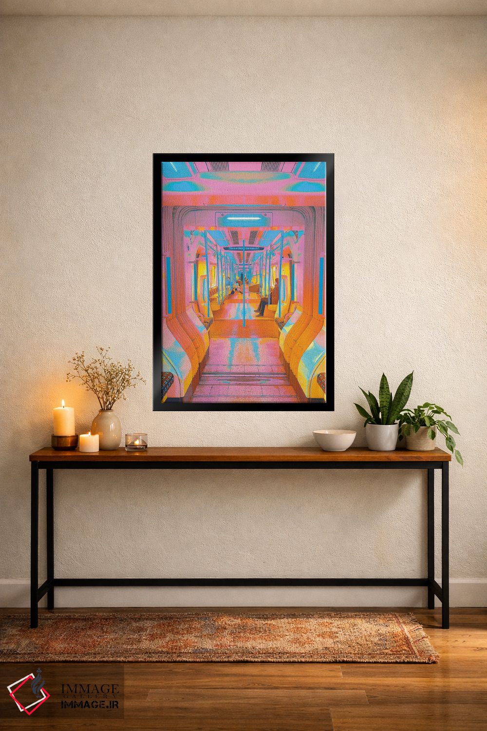 تابلو دکوراتیو به سوی آینده اثر نیتن هد - D5B