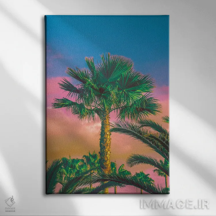 تابلو دکوراتیو روزهای گرم تر در راه اند اثر نیتن هد - نمای روبهرو روی دیوار