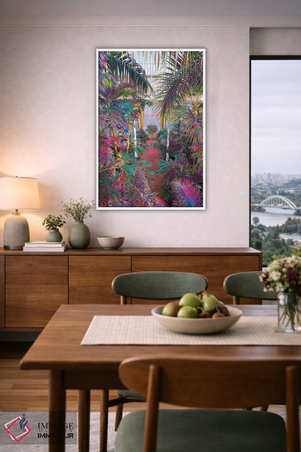 تابلو دکوراتیو جرقه تخیل اثر نیتن هد - D6W