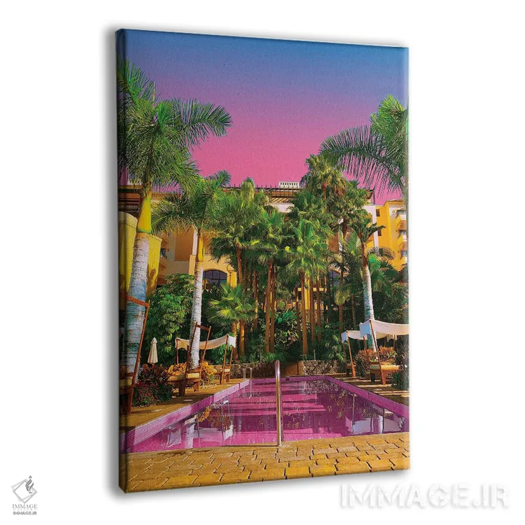 تابلو دکوراتیو بهشت پربار اثر نیتن هد - نمای پرسپکتیو محصول