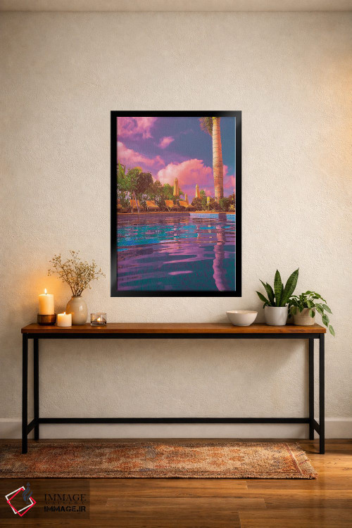 تابلو دکوراتیو آرام گرفتن اثر نیتن هد - D6B