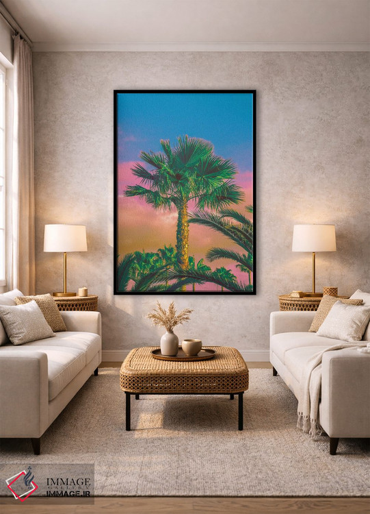 تابلو دکوراتیو روزهای گرم تر در راه اند اثر نیتن هد - D1B