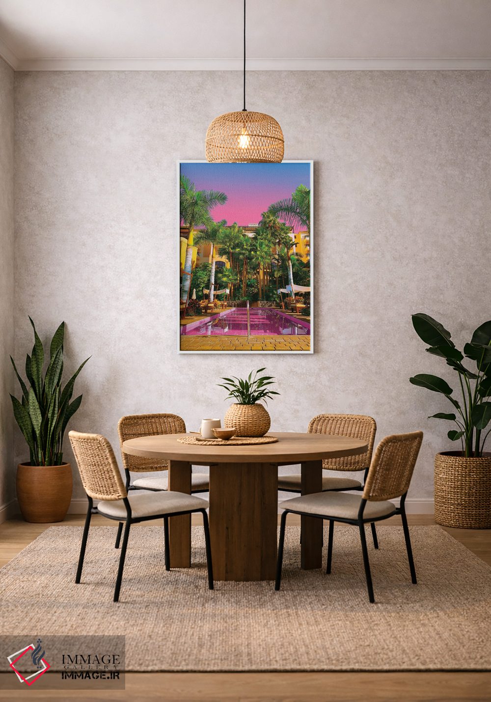 تابلو دکوراتیو بهشت پربار اثر نیتن هد - D2W