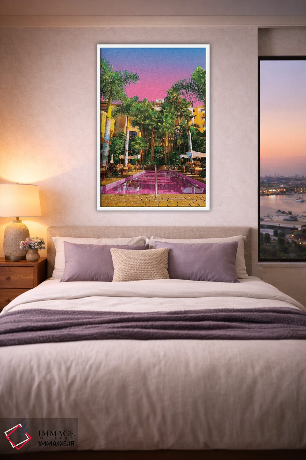 تابلو دکوراتیو بهشت پربار اثر نیتن هد - D4W