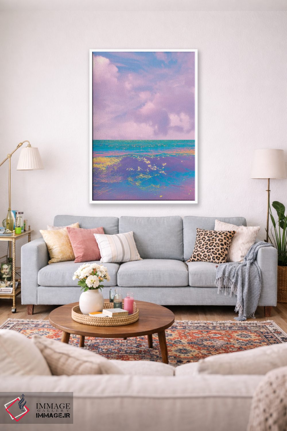 تابلو دکوراتیو آلوها اثر نیتن هد - D1W