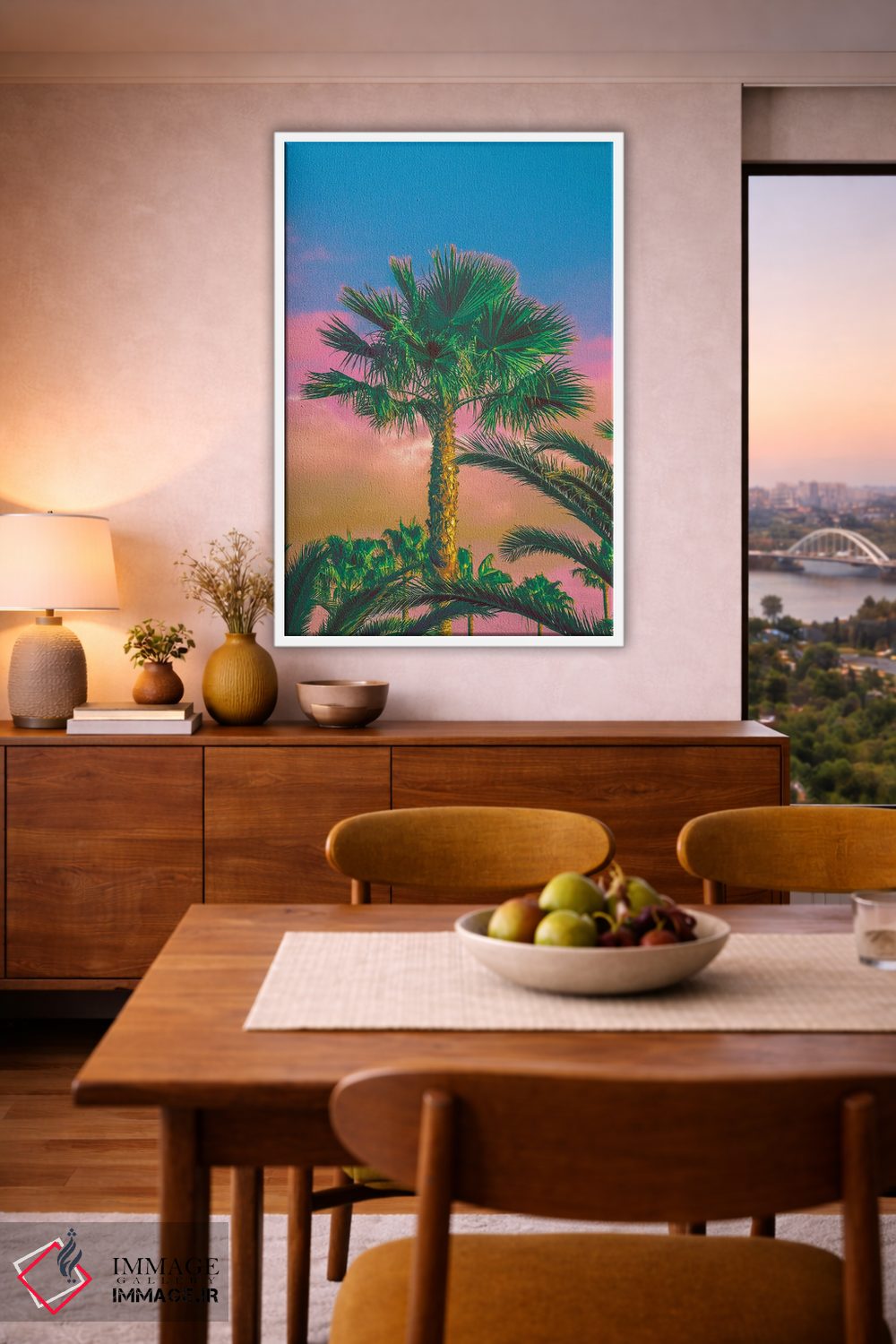 تابلو دکوراتیو روزهای گرم تر در راه اند اثر نیتن هد - D6W