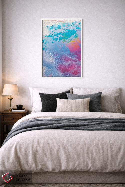 تابلو دکوراتیو گرداب بزرگ اثر نیتن هد - D5W