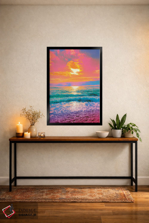 تابلو دکوراتیو زیبایی فاجعه بار اثر نیتن هد - D6B