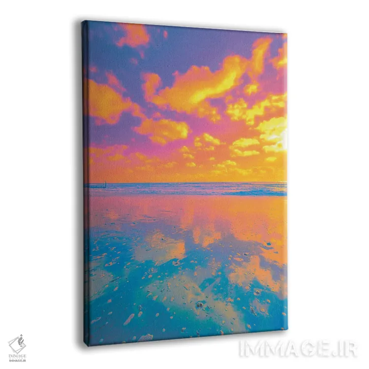 تابلو دکوراتیو شمردن ابرها اثر نیتن هد - نمای پرسپکتیو محصول