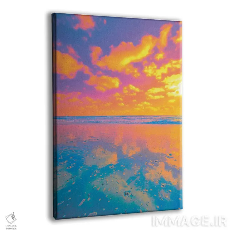 تابلو دکوراتیو شمردن ابرها اثر نیتن هد - نمای پرسپکتیو محصول