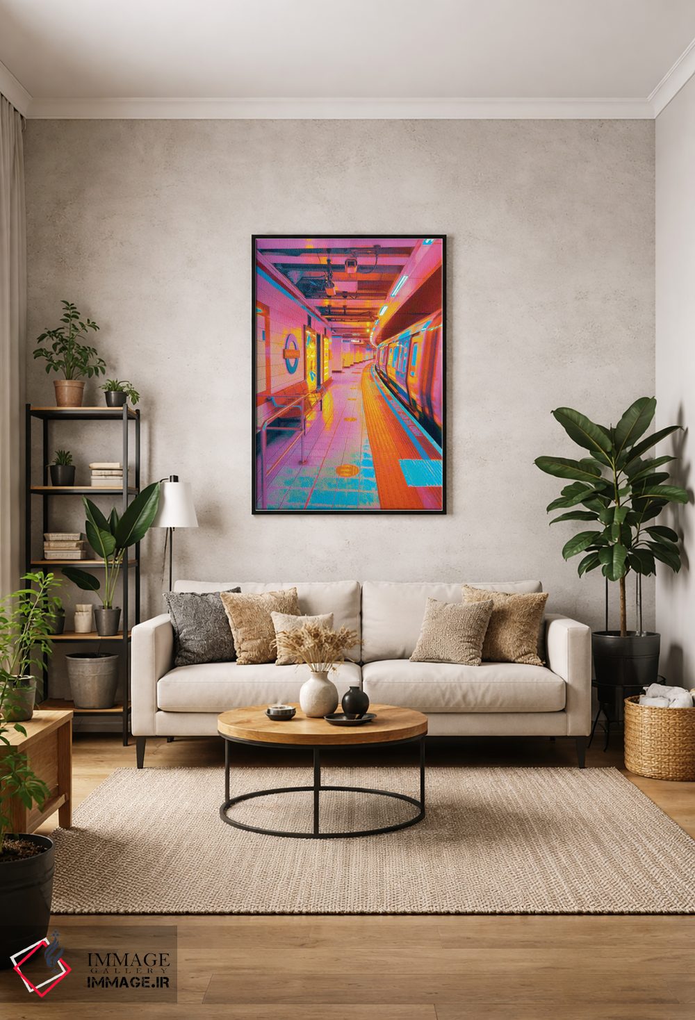 تابلو دکوراتیو هجوم قندی! اثر نیتن هد - D1B